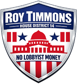 Roy Timmons campaign sign